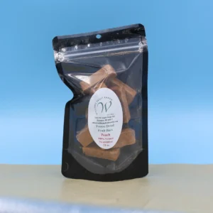 Dried fruit snacks in clear packaging